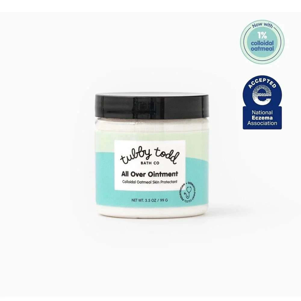 Tubby Todd All Over Ointment Fragrance-Free Colloidal Oatmeal 3.5 oz